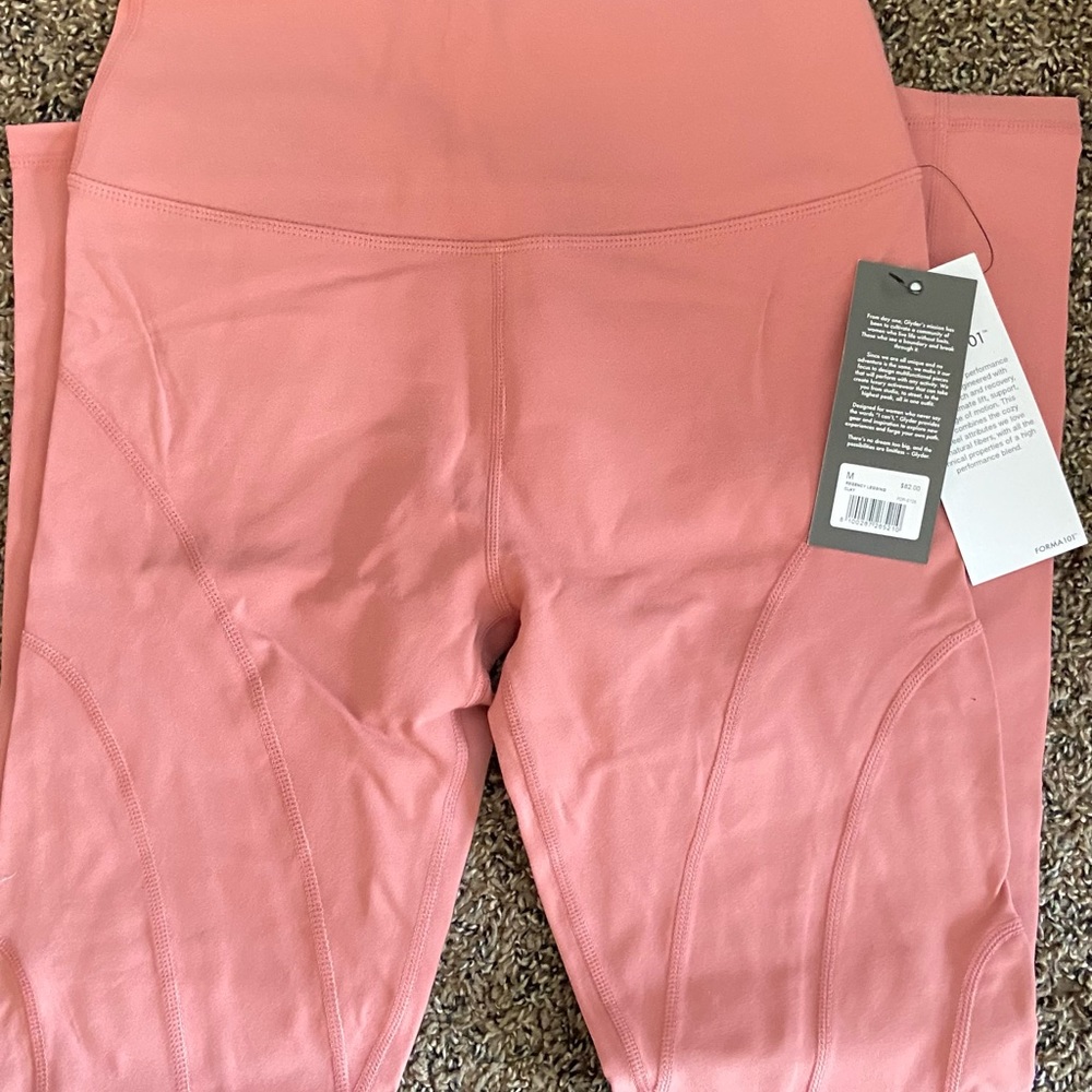 Glyder, coral athletic legging